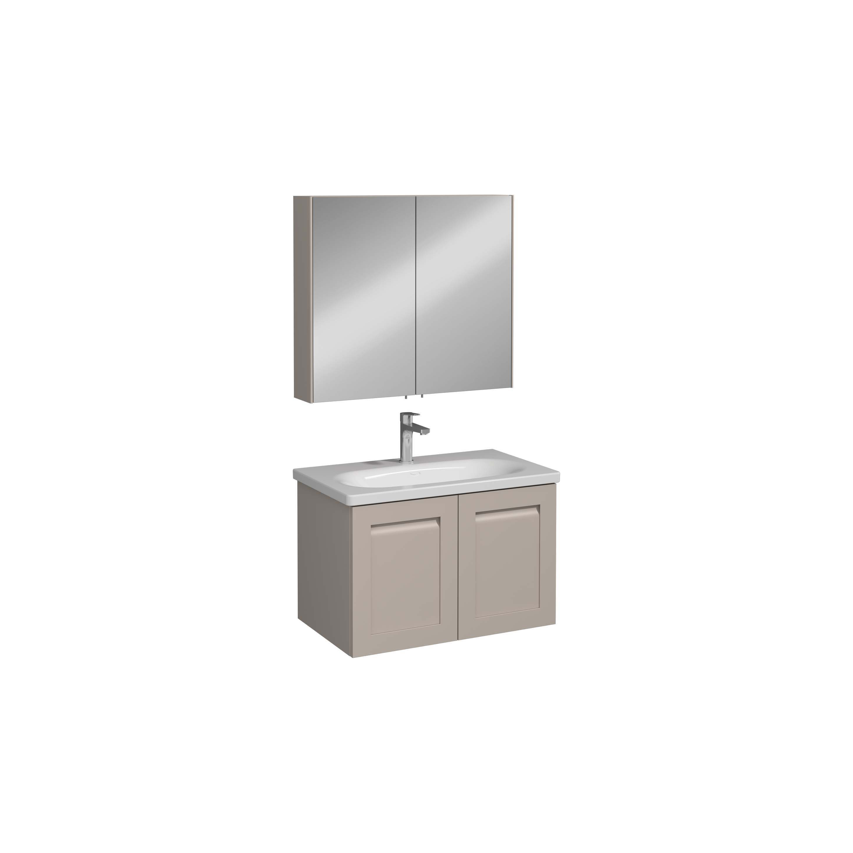 LINARO Sink Unit Latte 80 cm