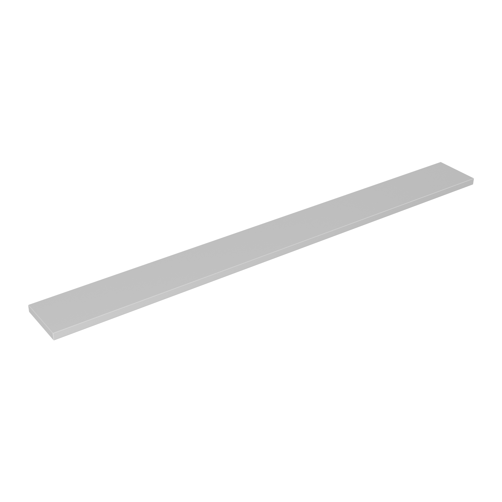 Pro 120 cm Shelf, White