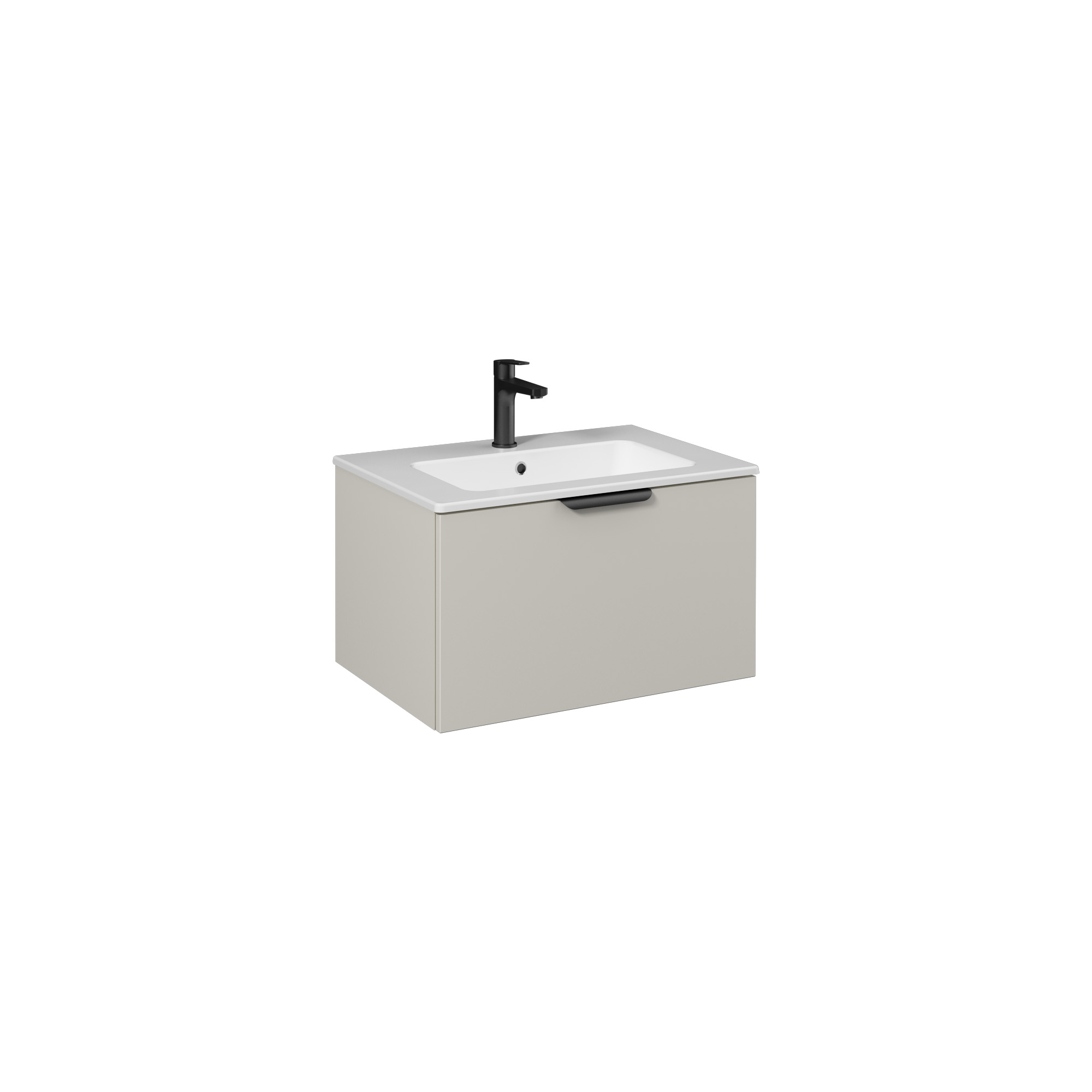 LIV Lavabo Dolabı 70cm (10SL50071 dahil) Açık Bej Tek çekmece
