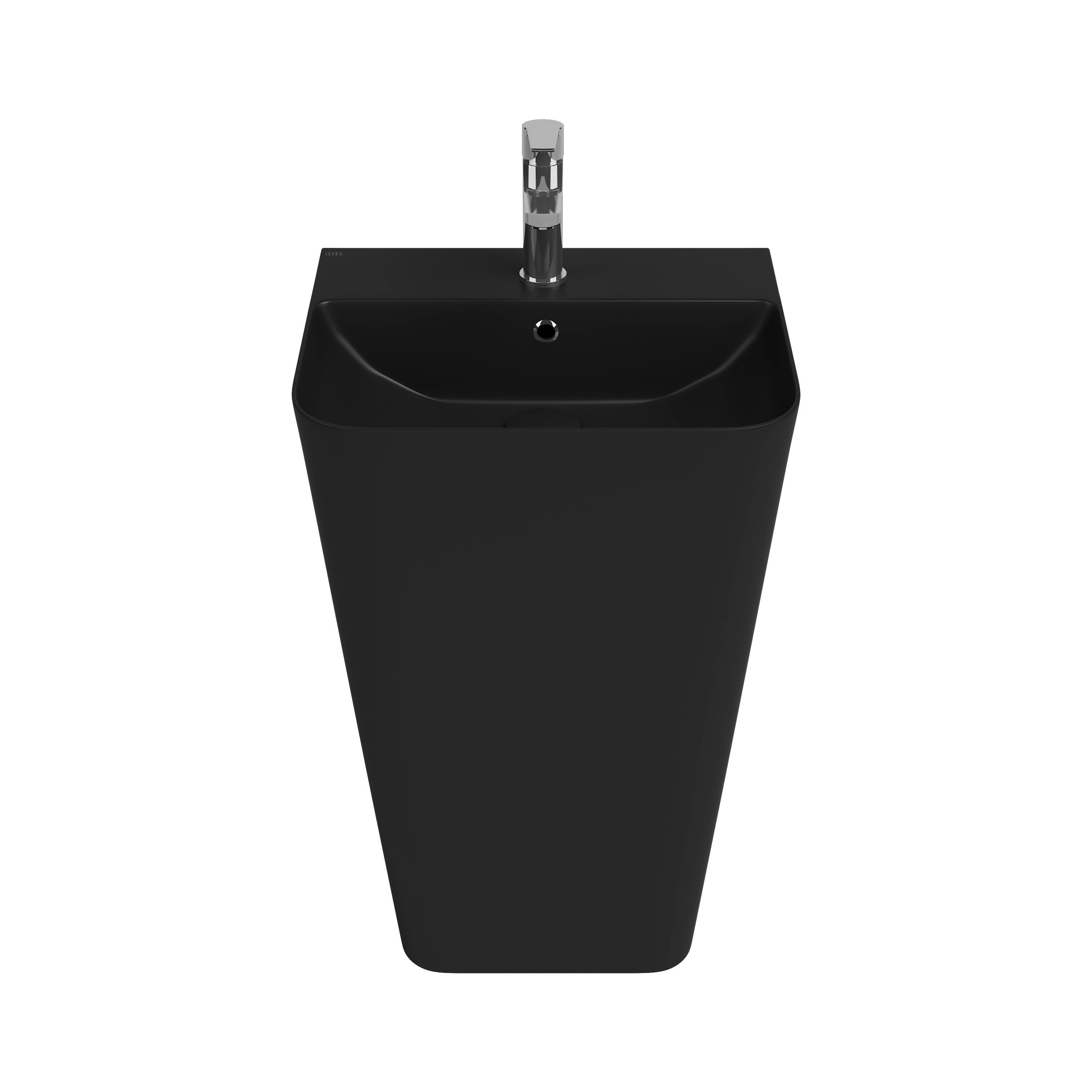 Infinity Tezgah Üstü Lavabo 55 cm Rustik Bordo