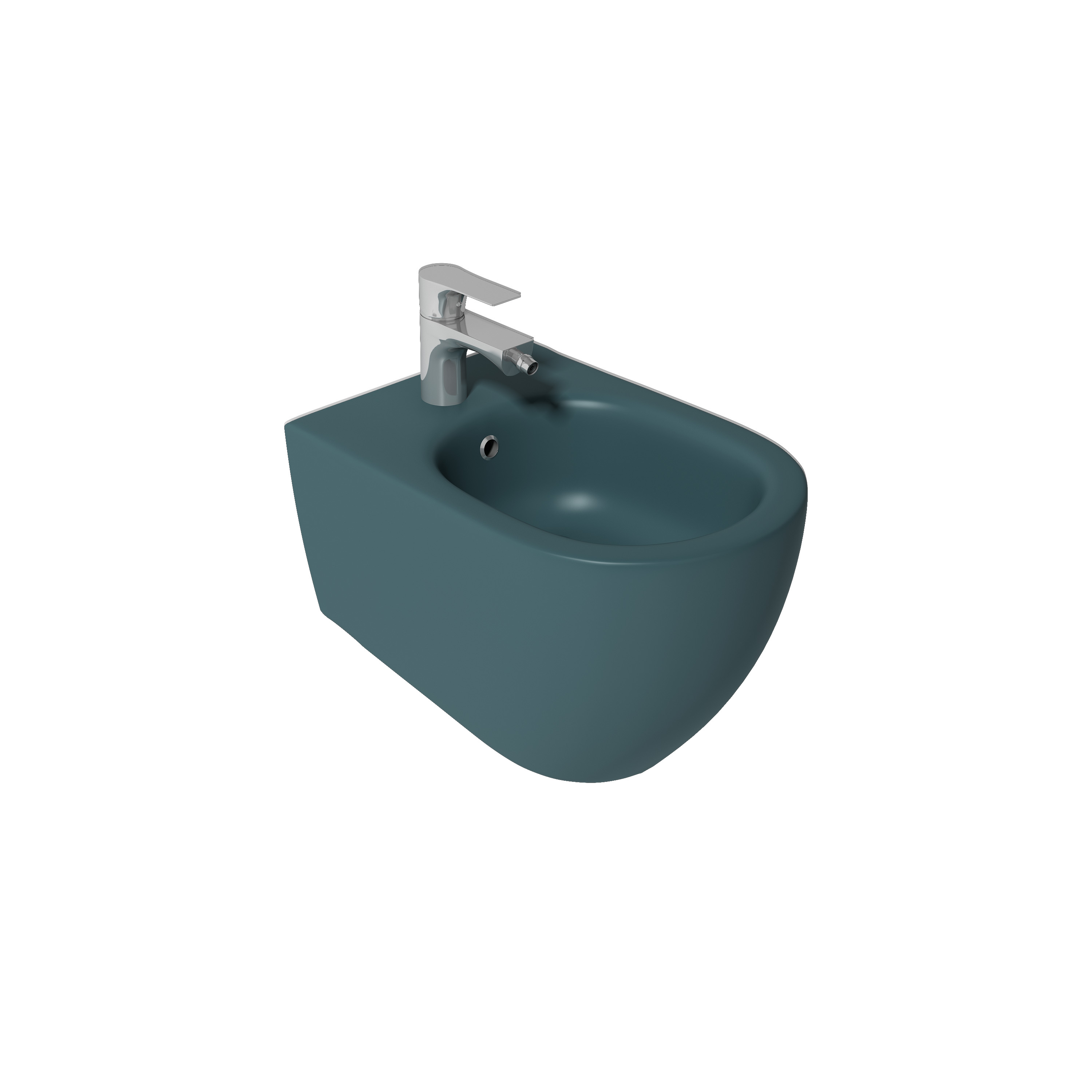 Infinity Tezgah Üstü Lavabo 55 cm Rustik Bordo