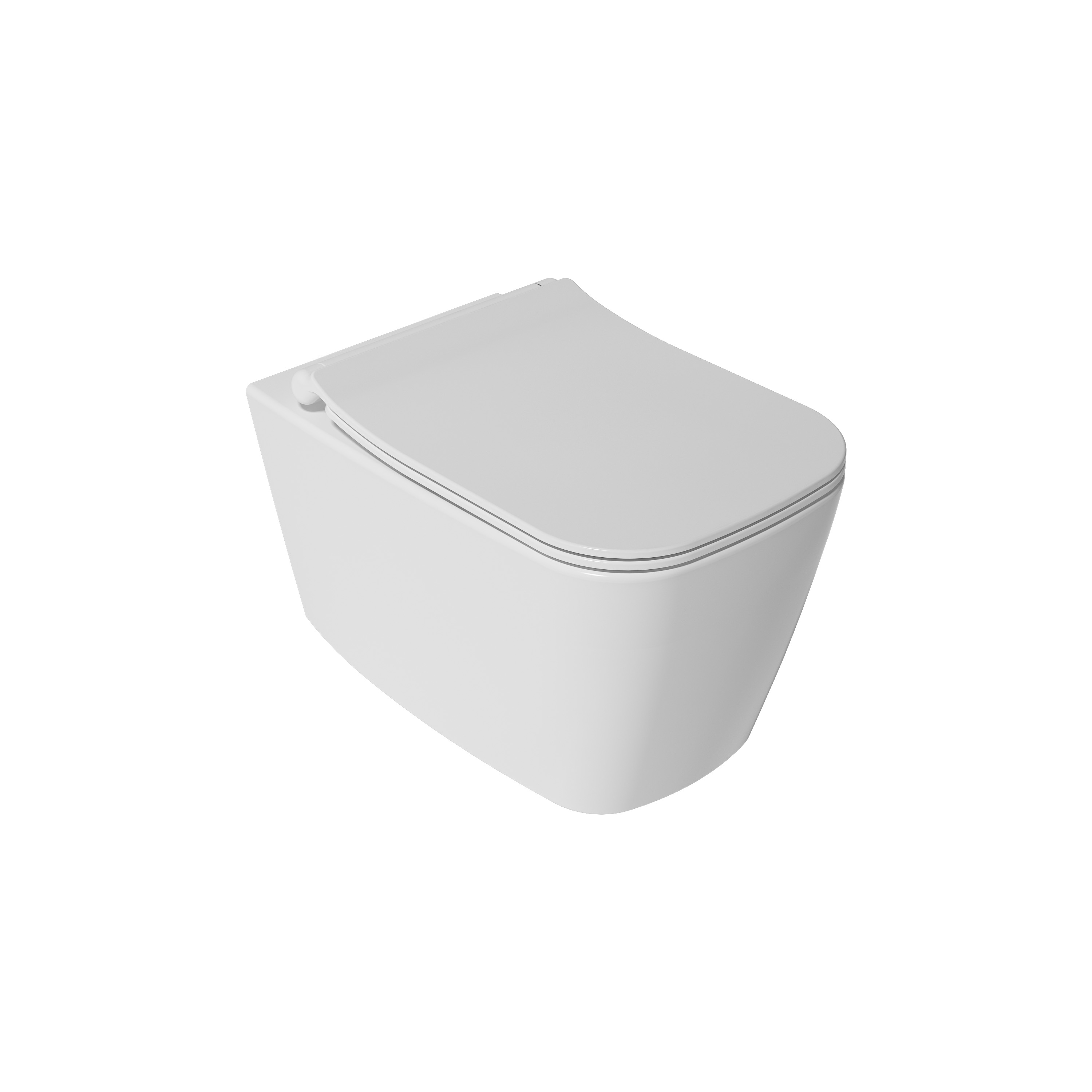 Isvea Vea Rondo Rimless Asma Klozet Beyaz - 10VA02002