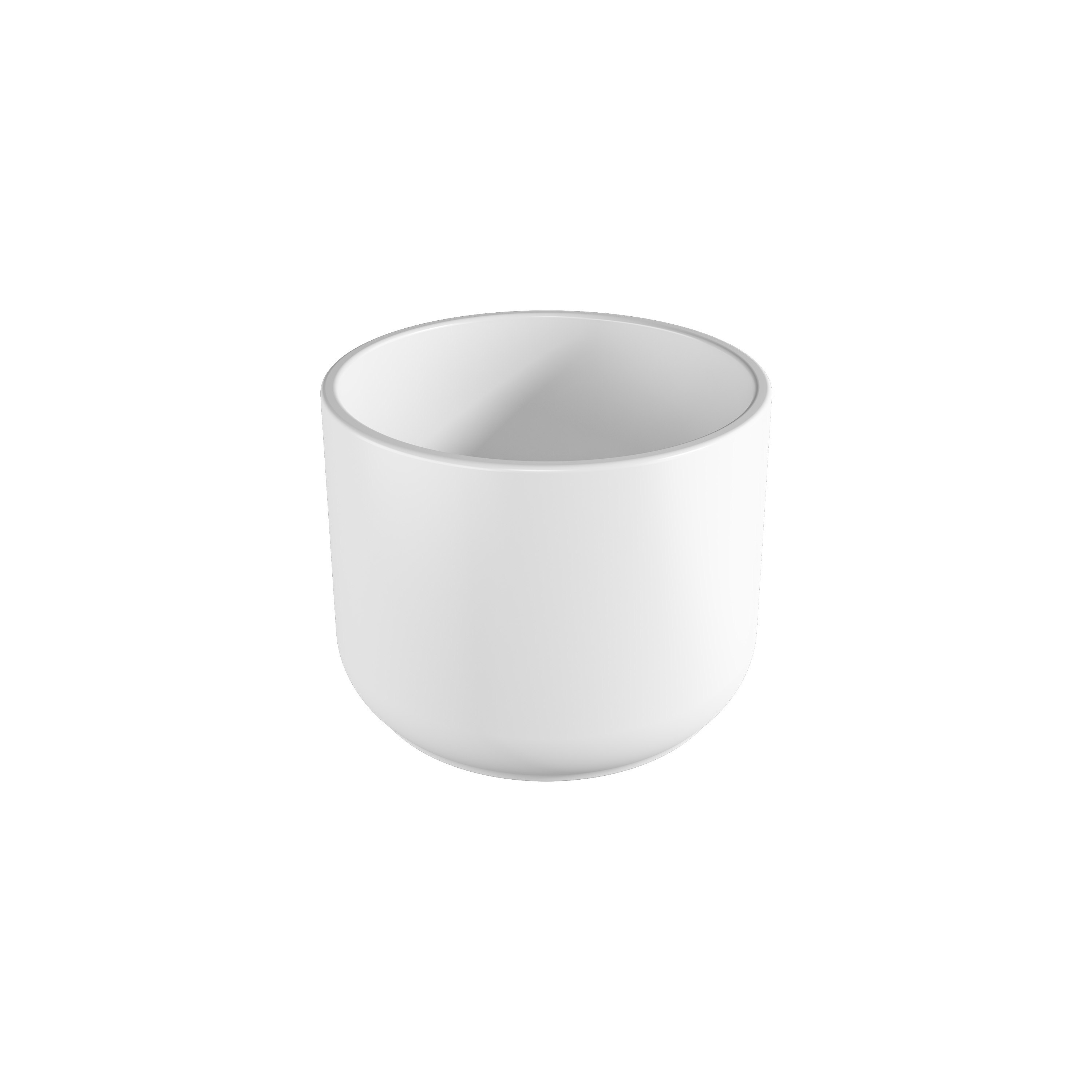 Curvo Marmo White Desenli Lavabo 42 cm