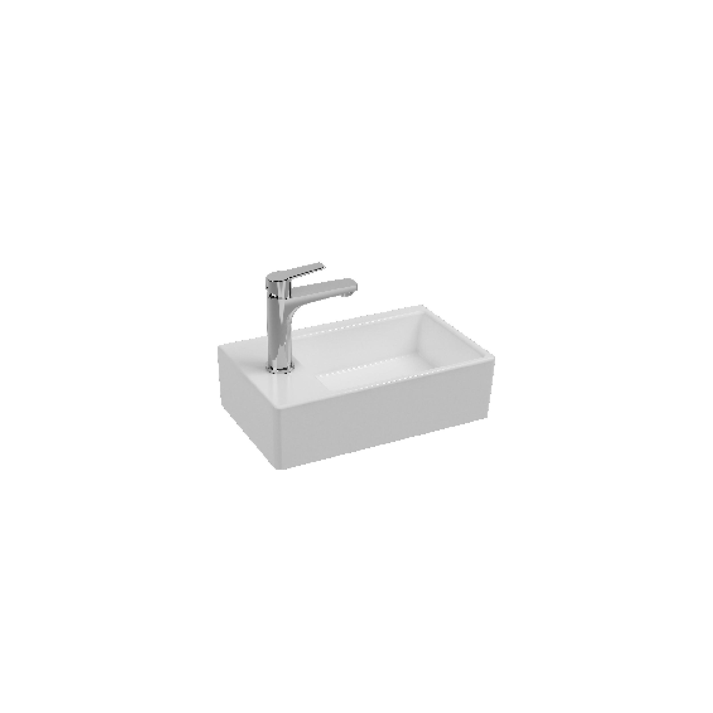 Purita Compacto Washbasin 45 x 27 cm