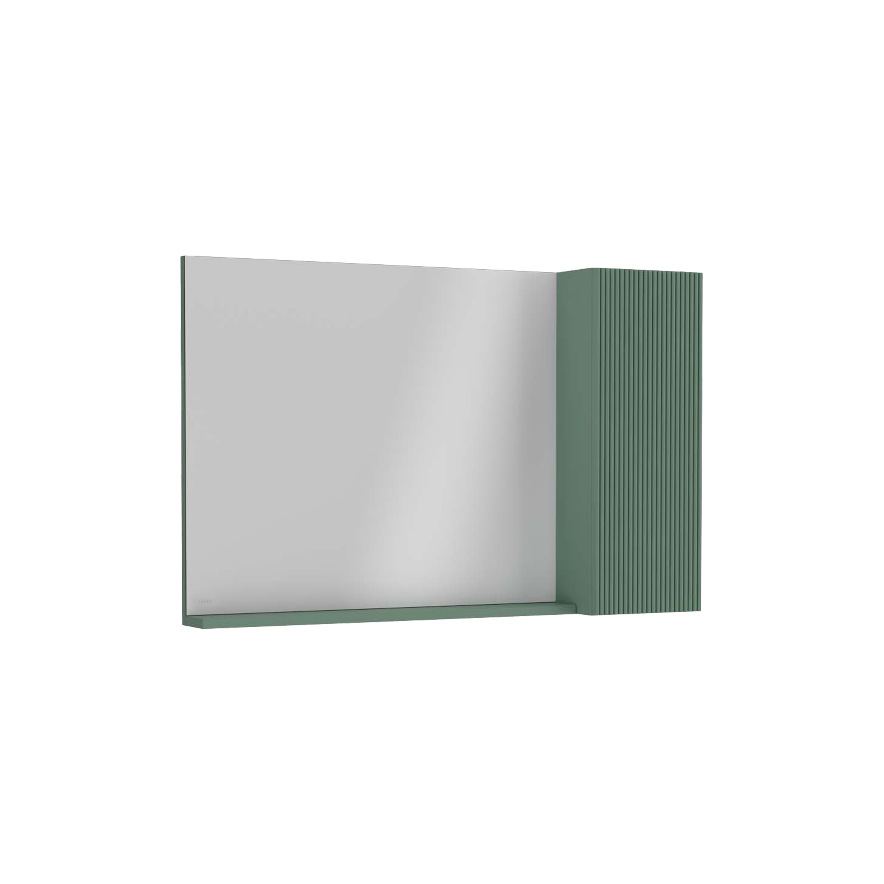 100 cm Cabinet Mirror, Soft Green