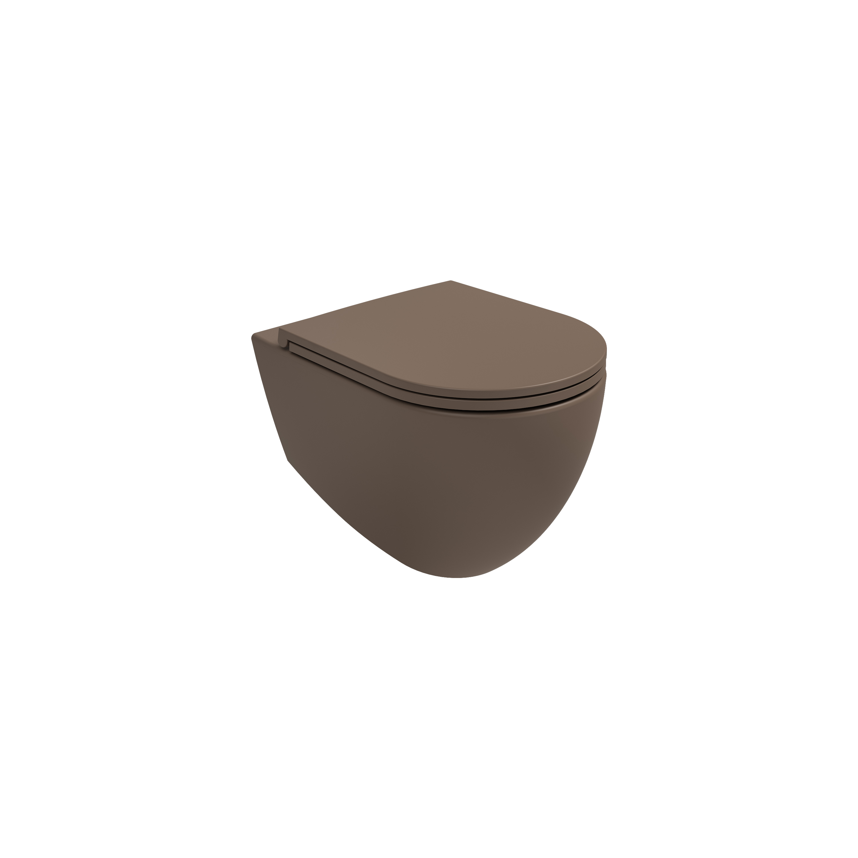 Infinity Tezgah Üstü Lavabo 55 cm Rustik Bordo