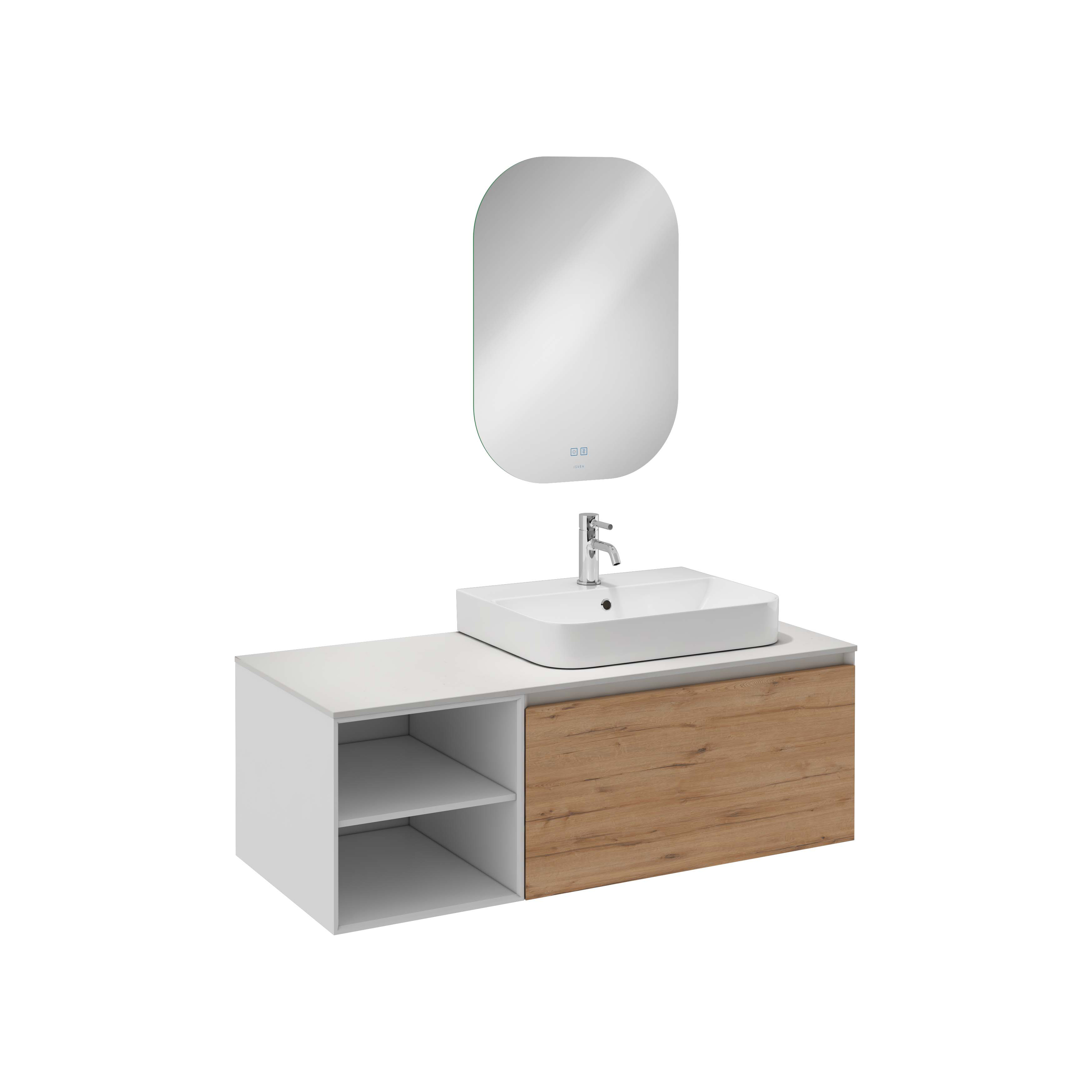 COREDO Mirror With Led, 100 / 80 cm