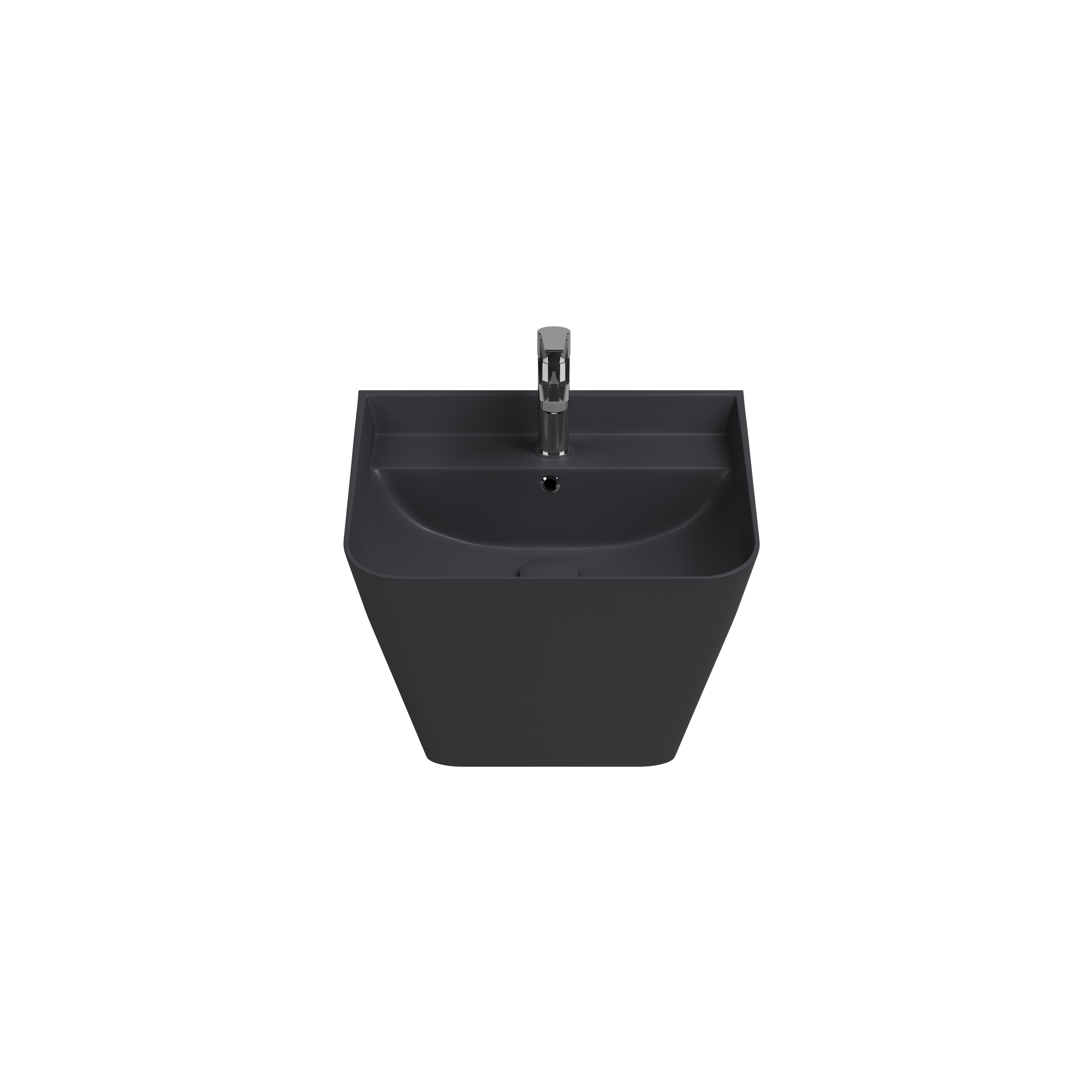 Sott Aqua Asma Monoblok Lavabo 50 cm Antrasit