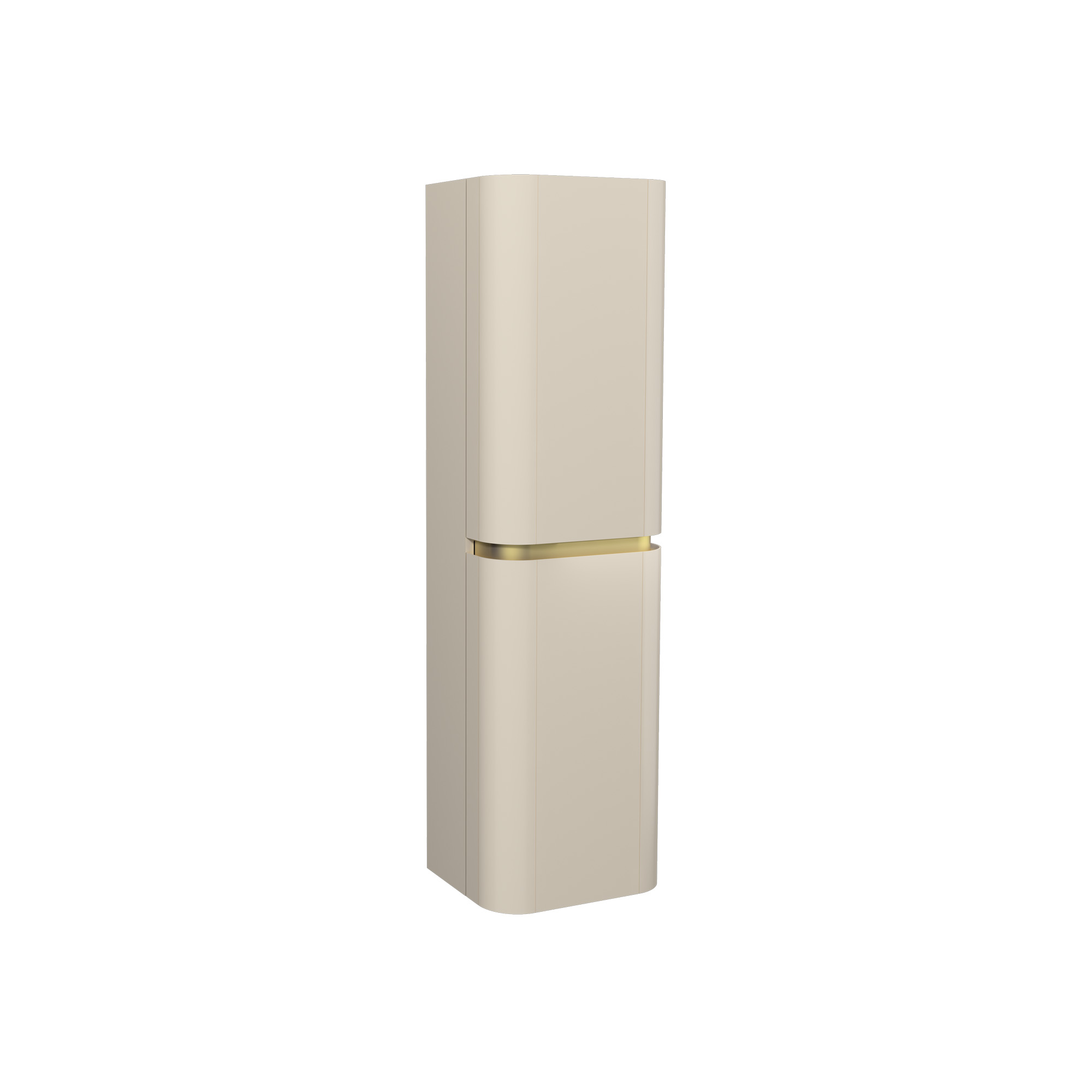 GLORIA 40 cm Tall Cabinet Right, Cream