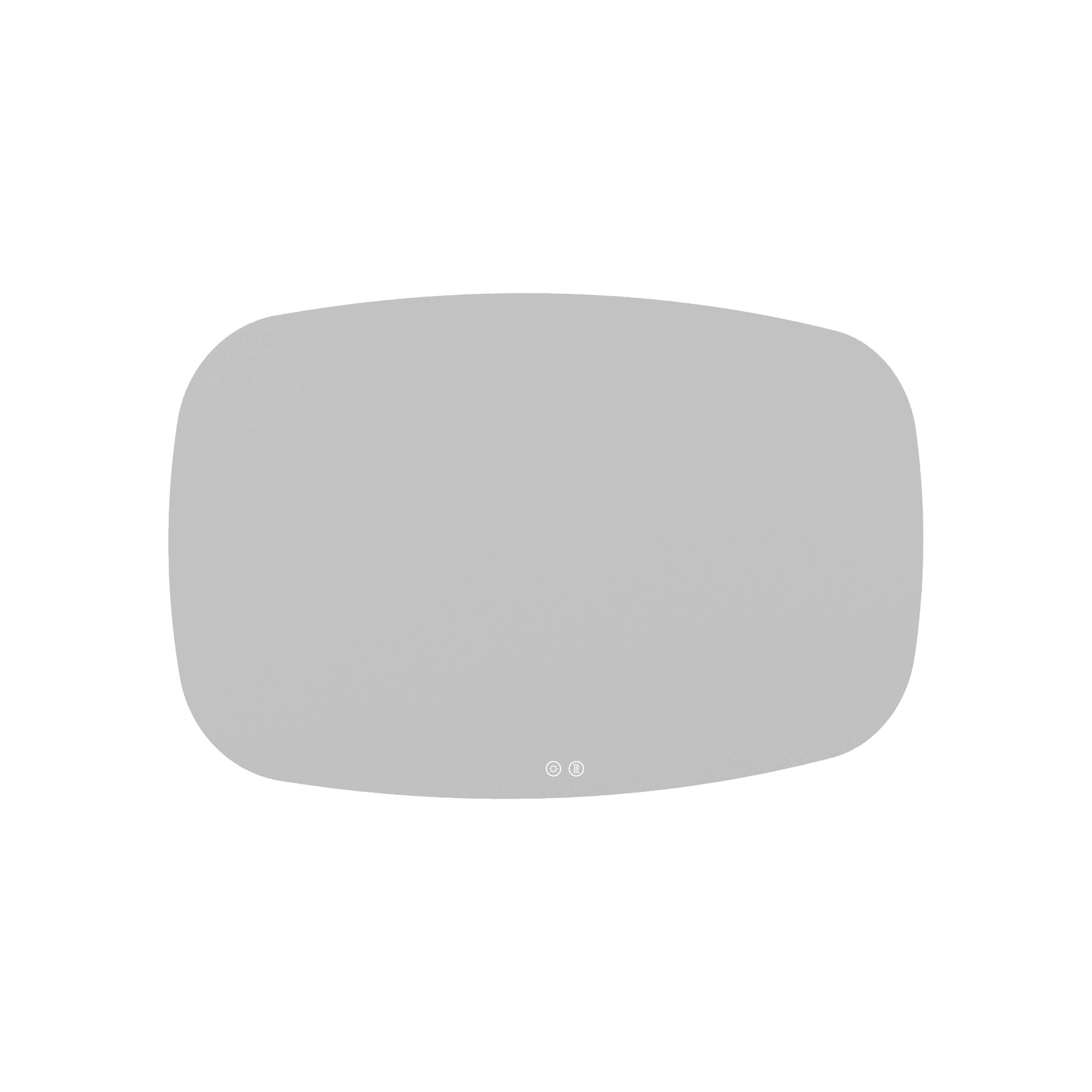 COREDO Mirror With Led, 100 / 80 cm