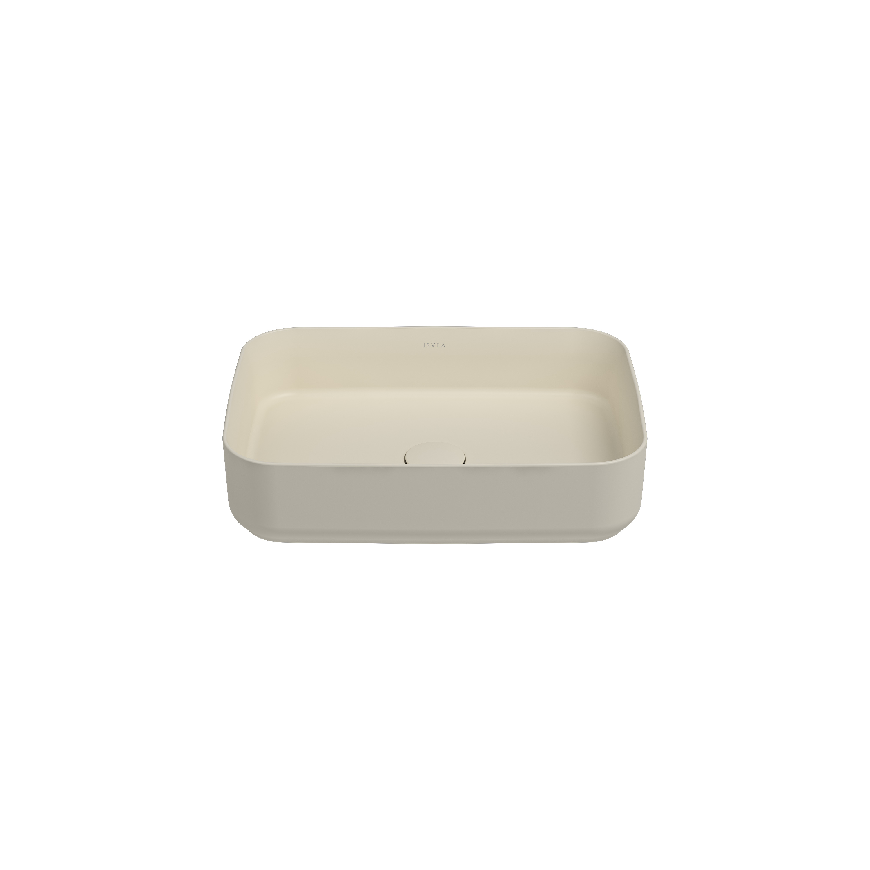 Infinity Tezgah Üstü Lavabo 55 cm Rustik Bordo