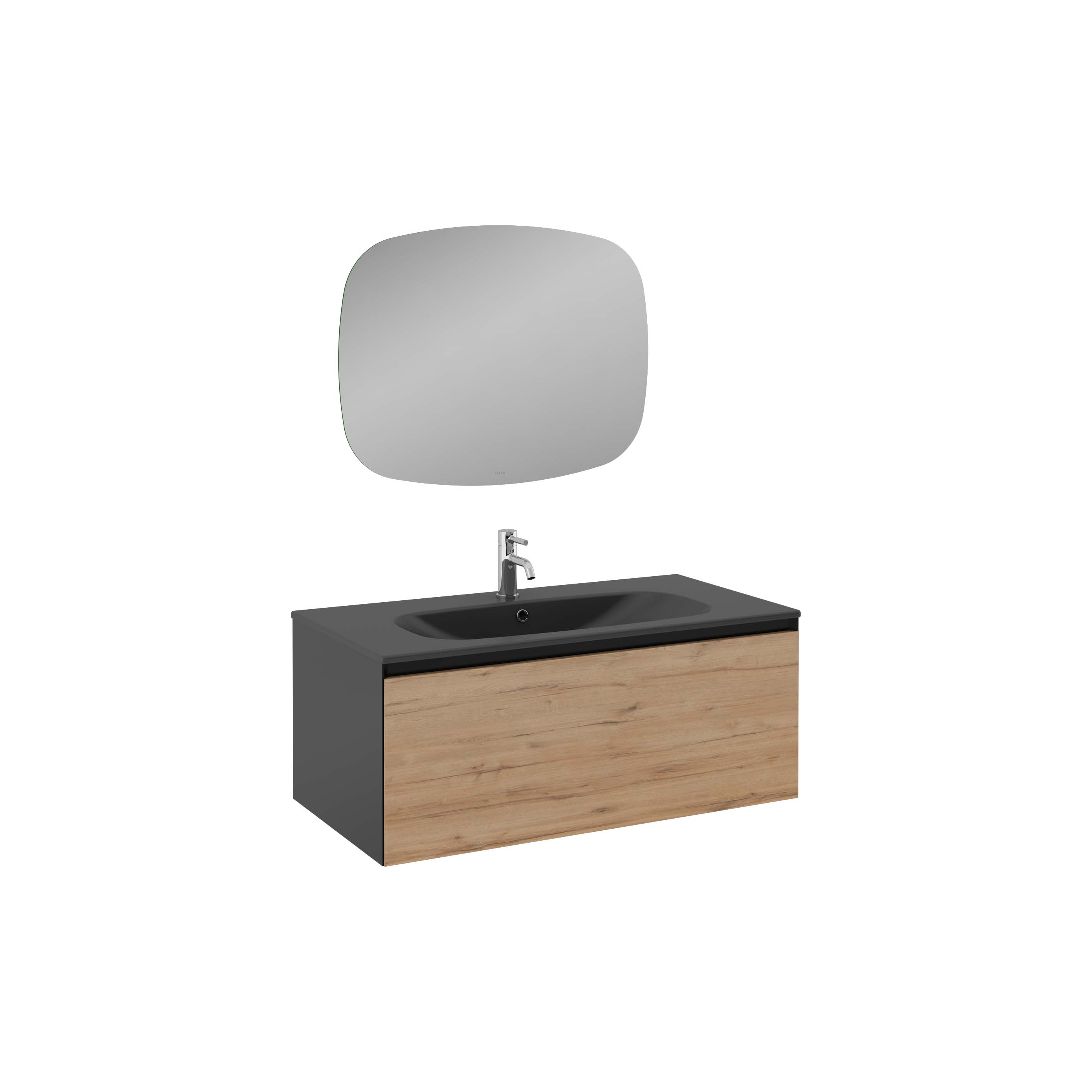 COREDO Mirror With Led, 100 / 80 cm