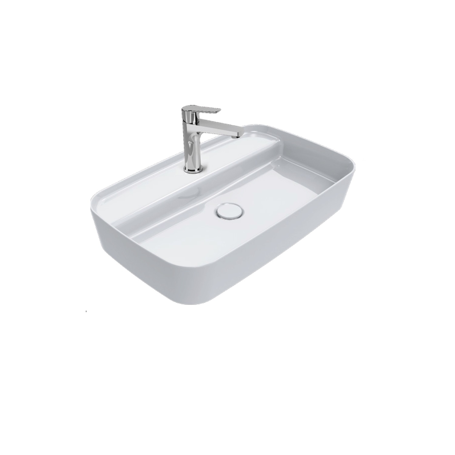 Peak Tezgah Üstü Lavabo, 40 cm