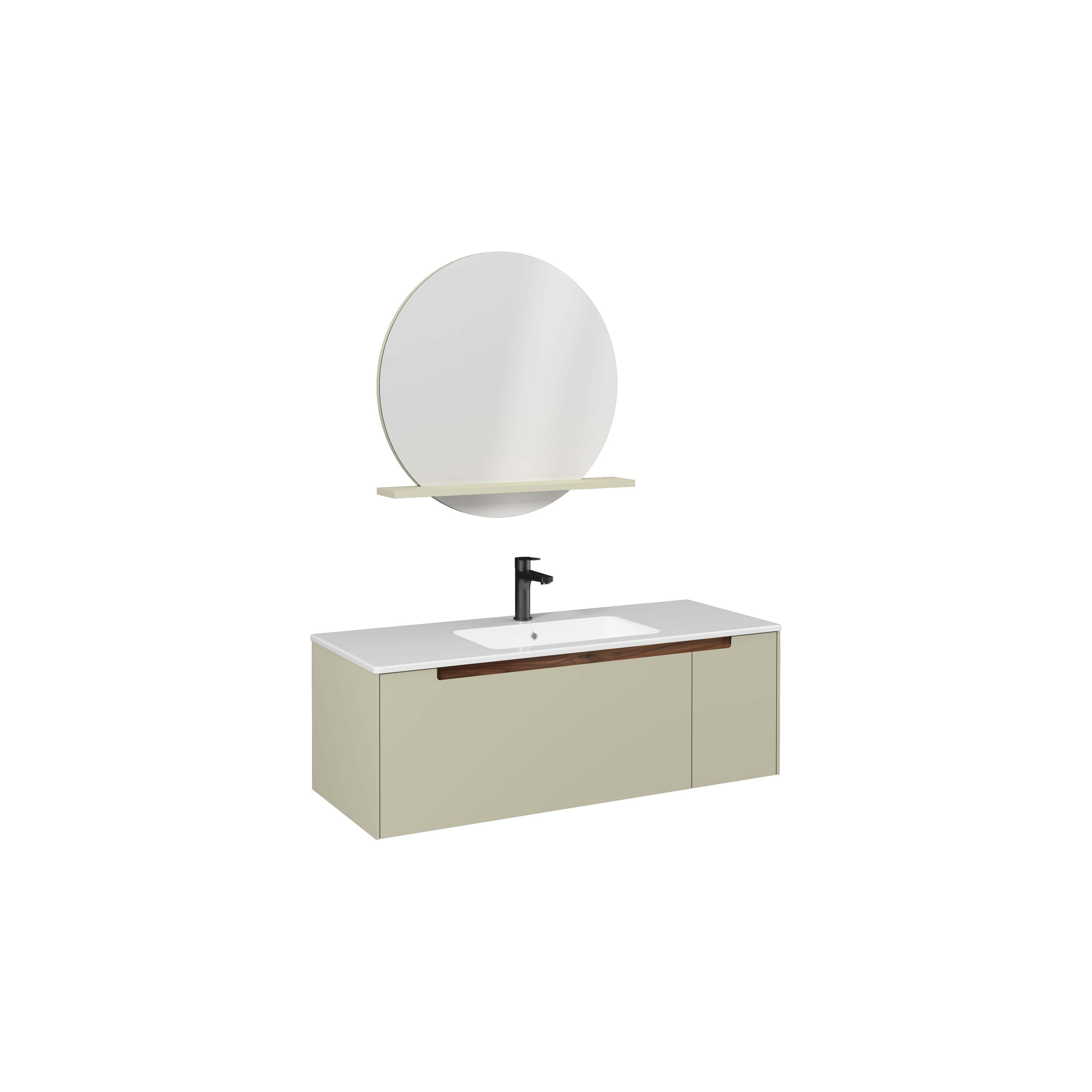 DANTE Washbasin Cabinet, Light Green 120 cm
