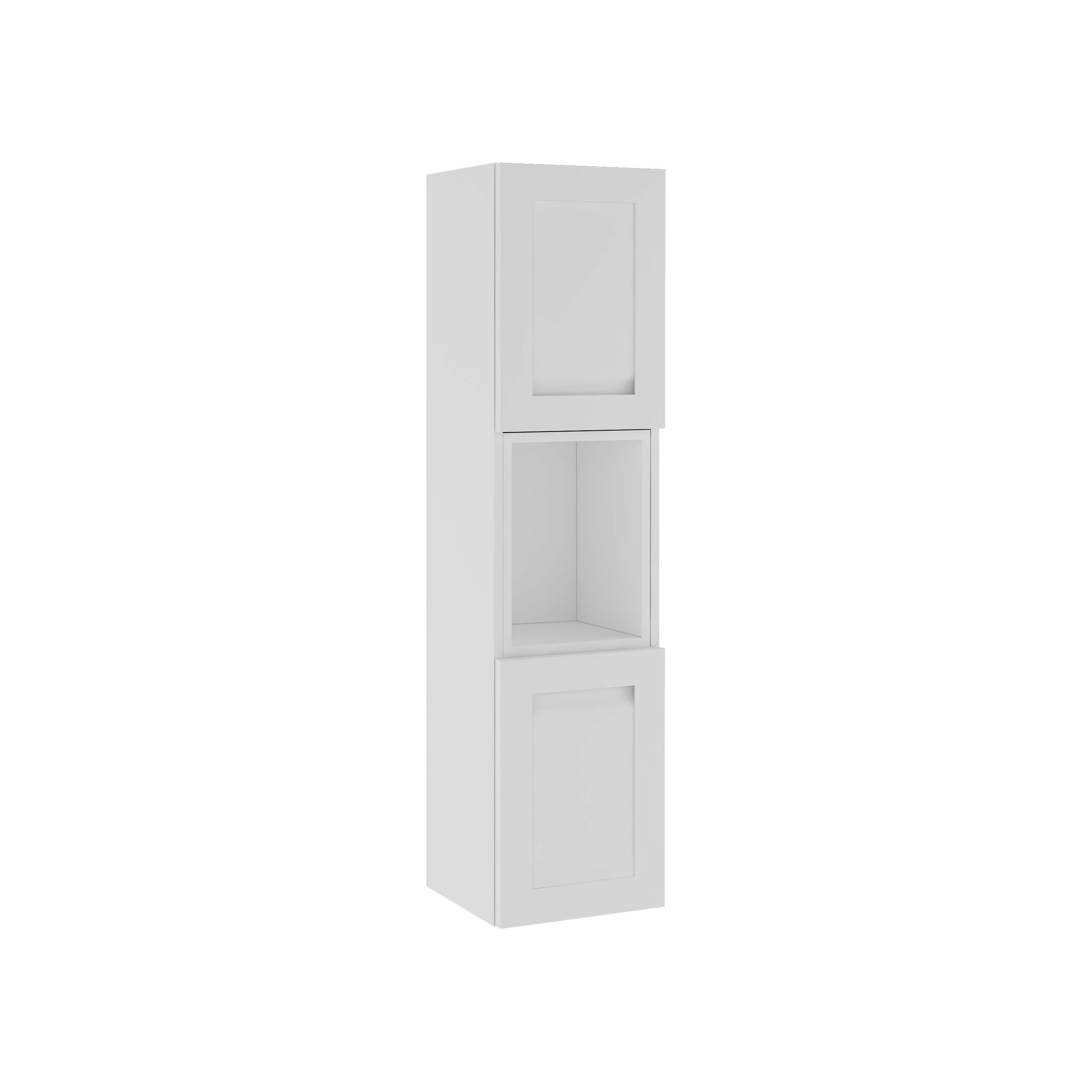 LINARO Tall Cabinet  White  38 cm