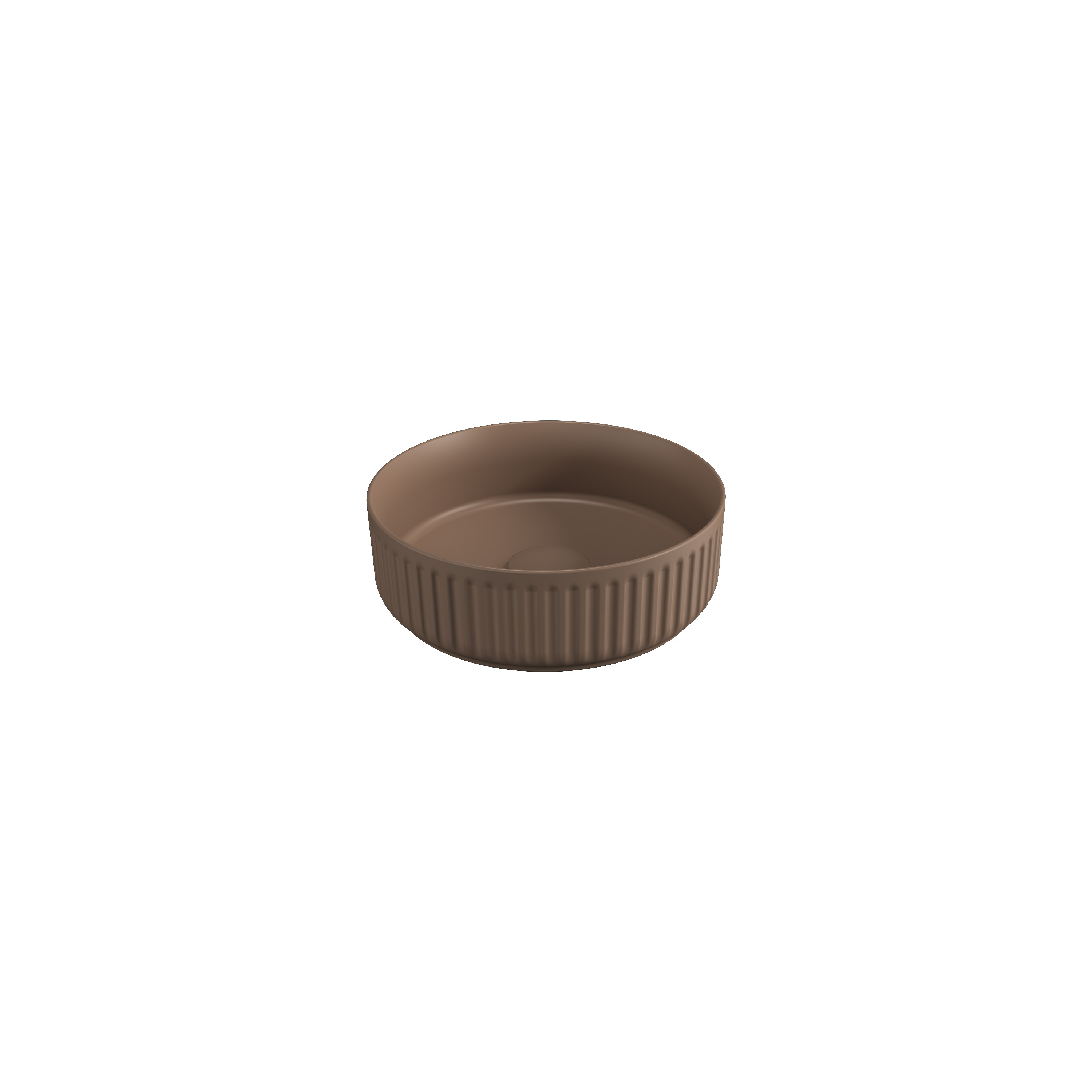 Ion Tezgah Üstü Lavabo 36 cm Vizon