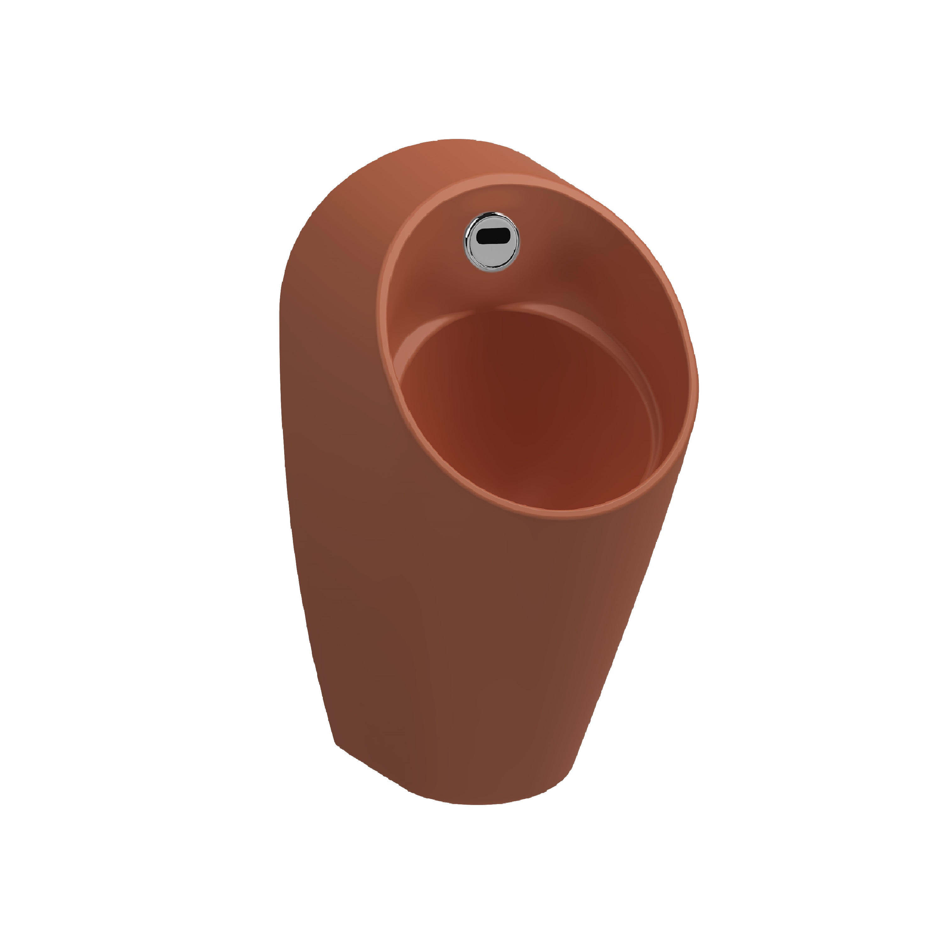 Fluido Tezgah Üstü Lavabo 60 cm Antrasit 
