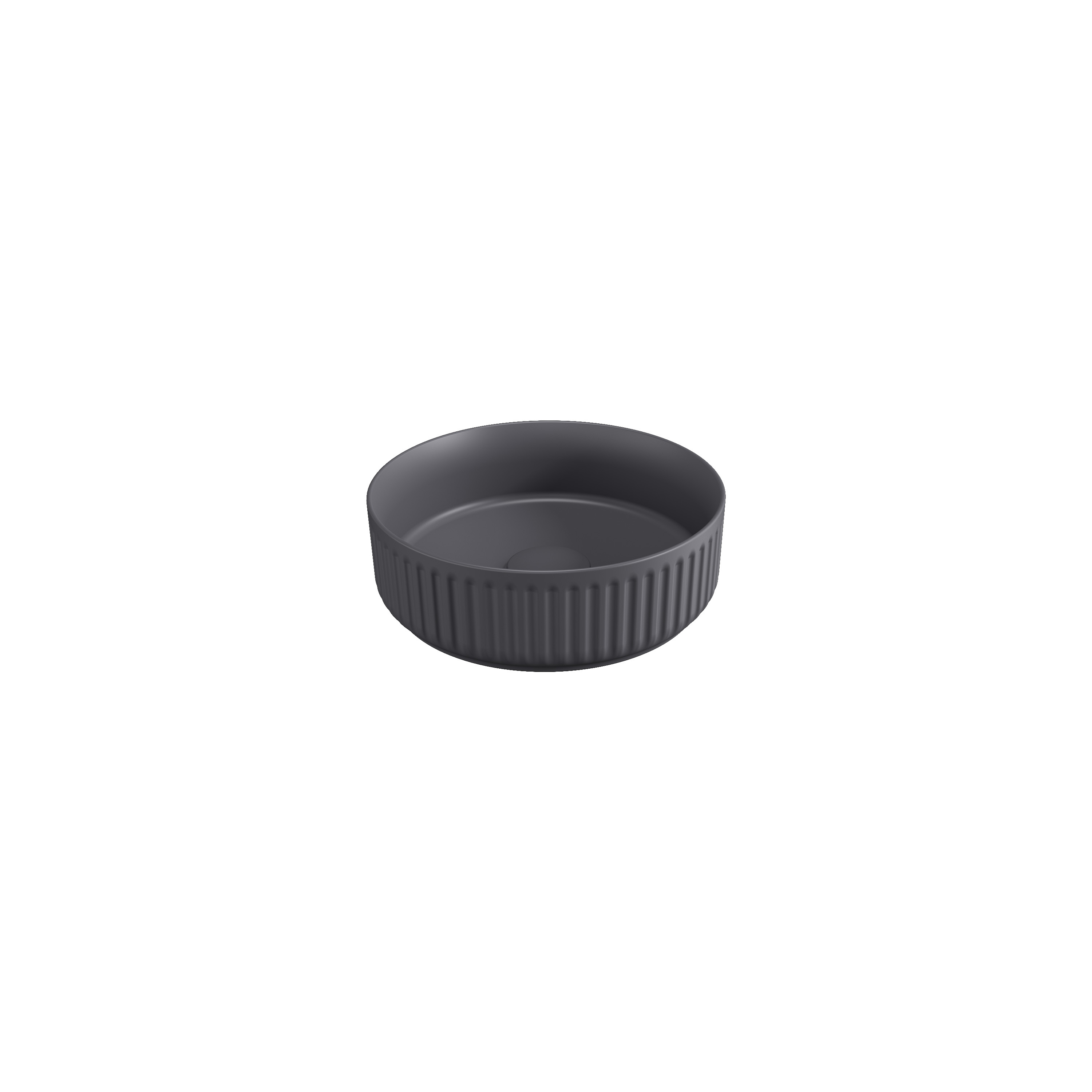 Ion Tezgah Üstü Lavabo 36 cm Antrasit
