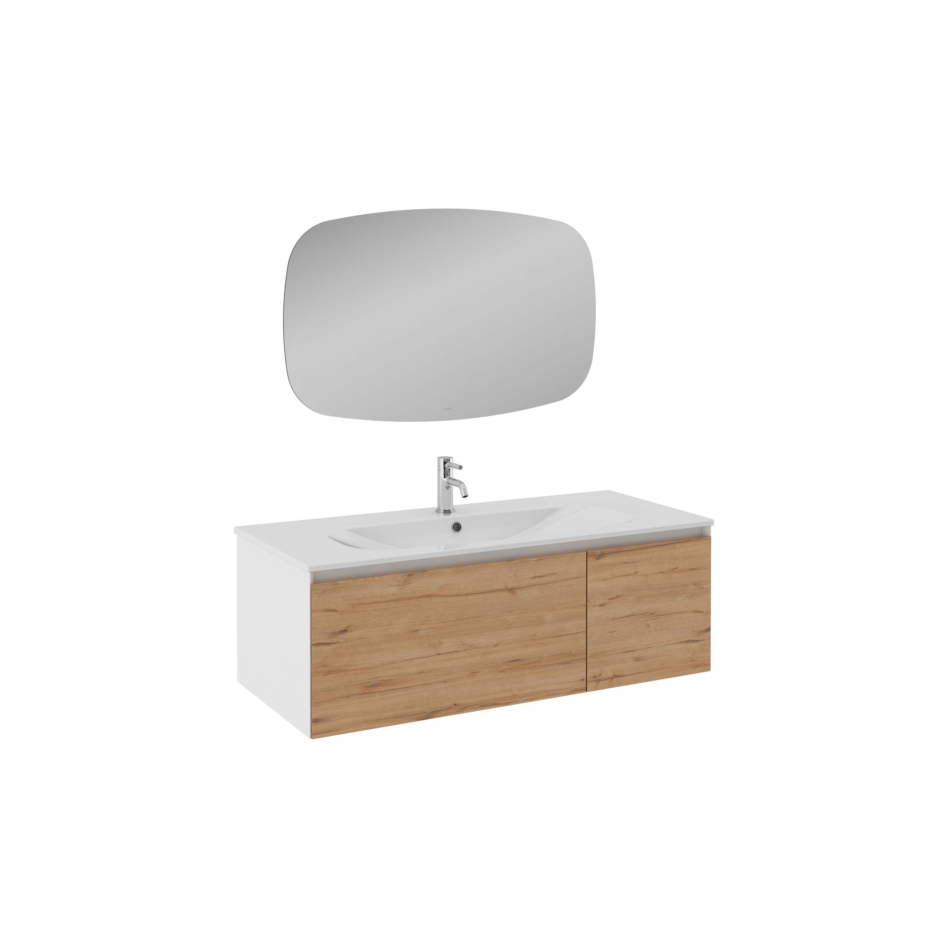 COREDO Mirror With Led, 100 / 80 cm
