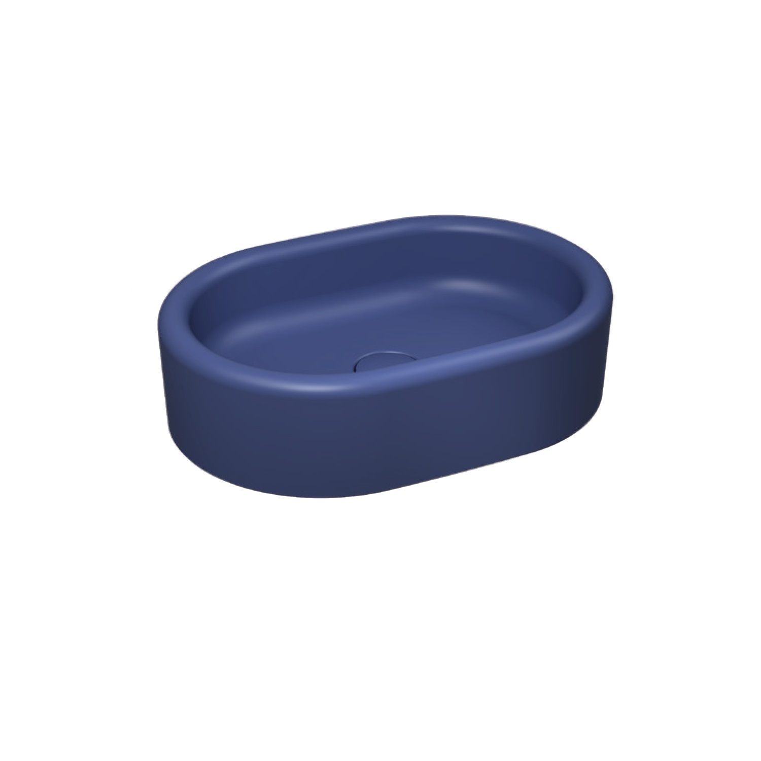 Infinity Tezgah Üstü Lavabo 60 cm Antrasit