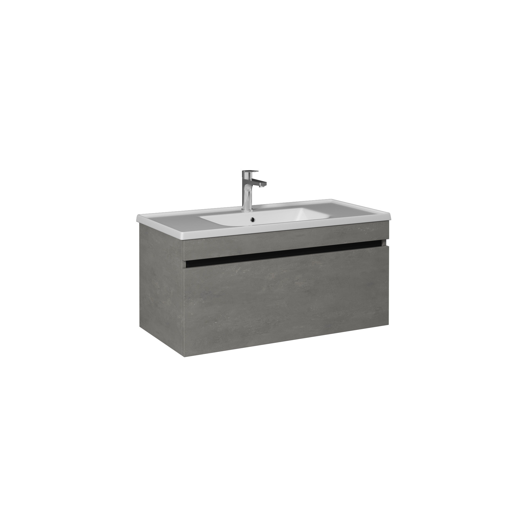 Trio + Washbasin Cabinet, Detroit 80 cm