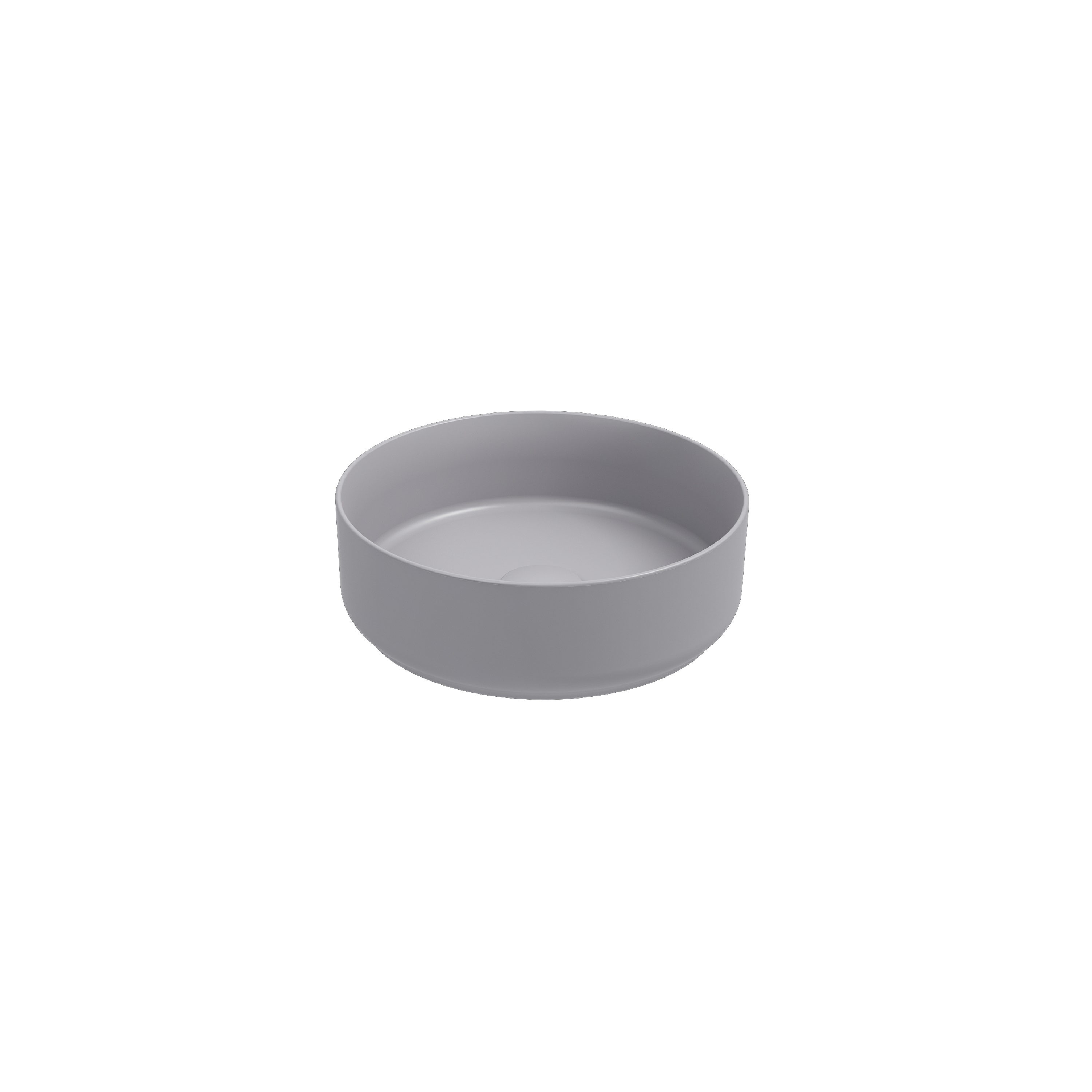 Infinity Tezgah Üstü Lavabo 60 cm Antrasit