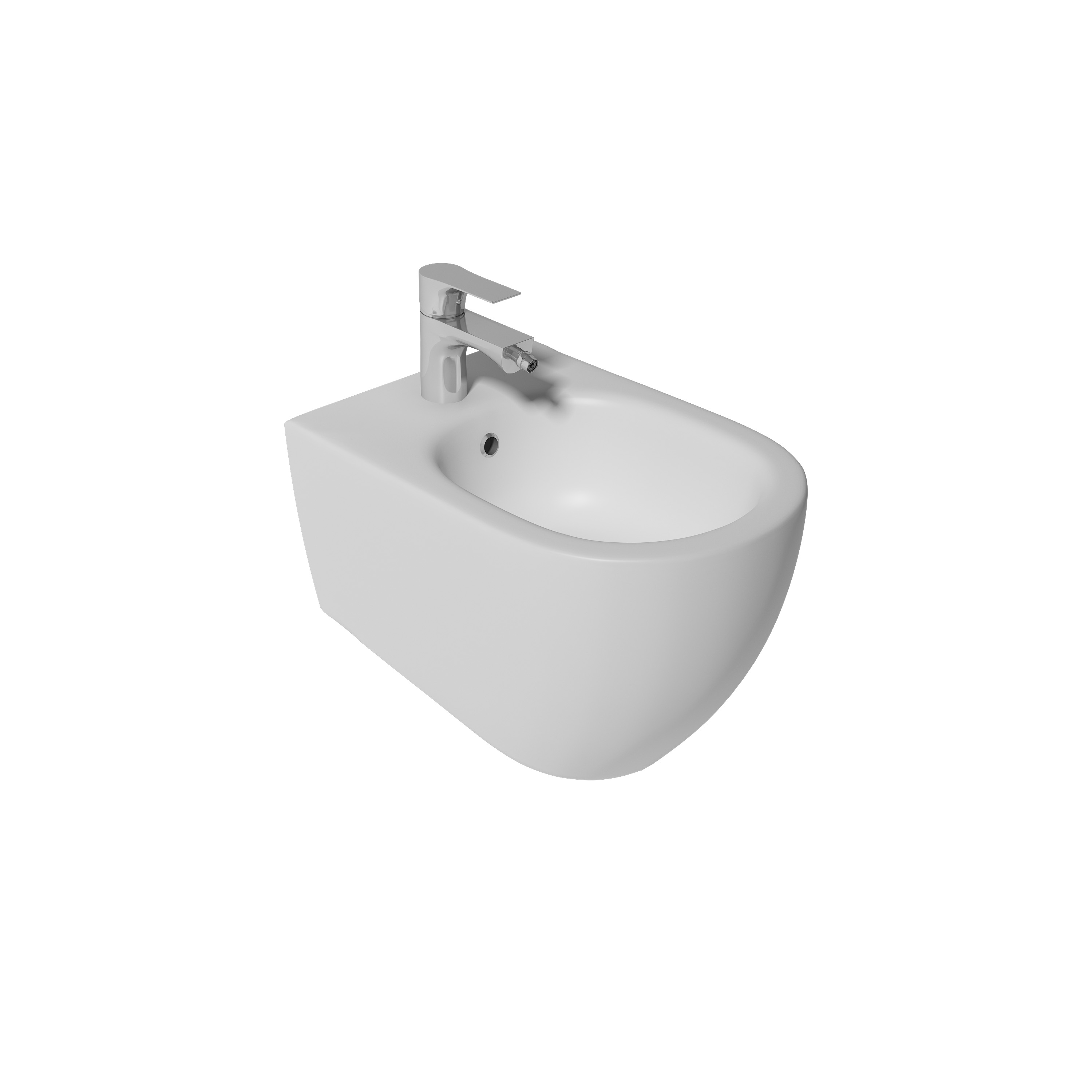 Isvea Infinity Asma Bide Mat Beyaz - 10NF41001-2L