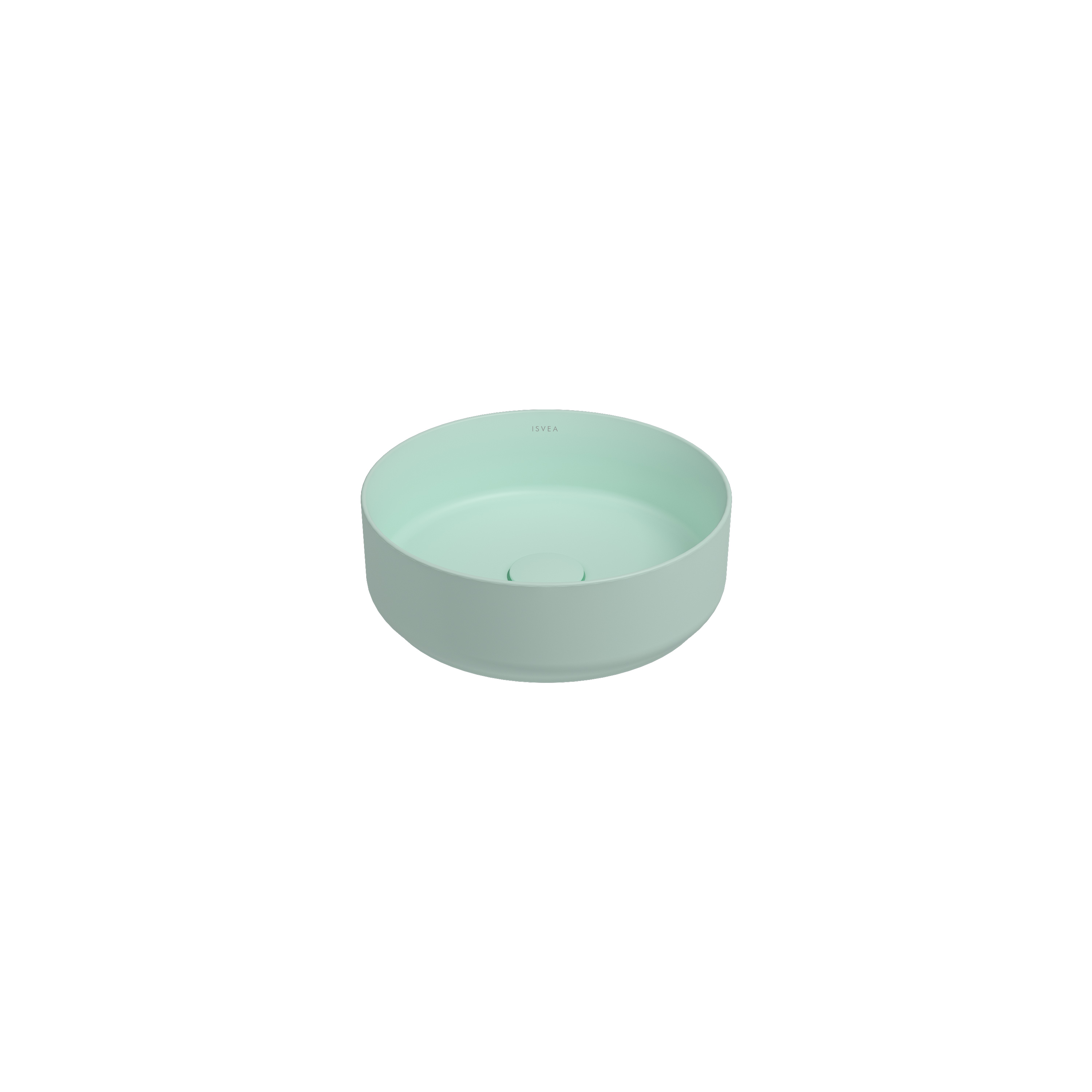 Infinity Tezgah Üstü Lavabo 55 cm Rustik Bordo