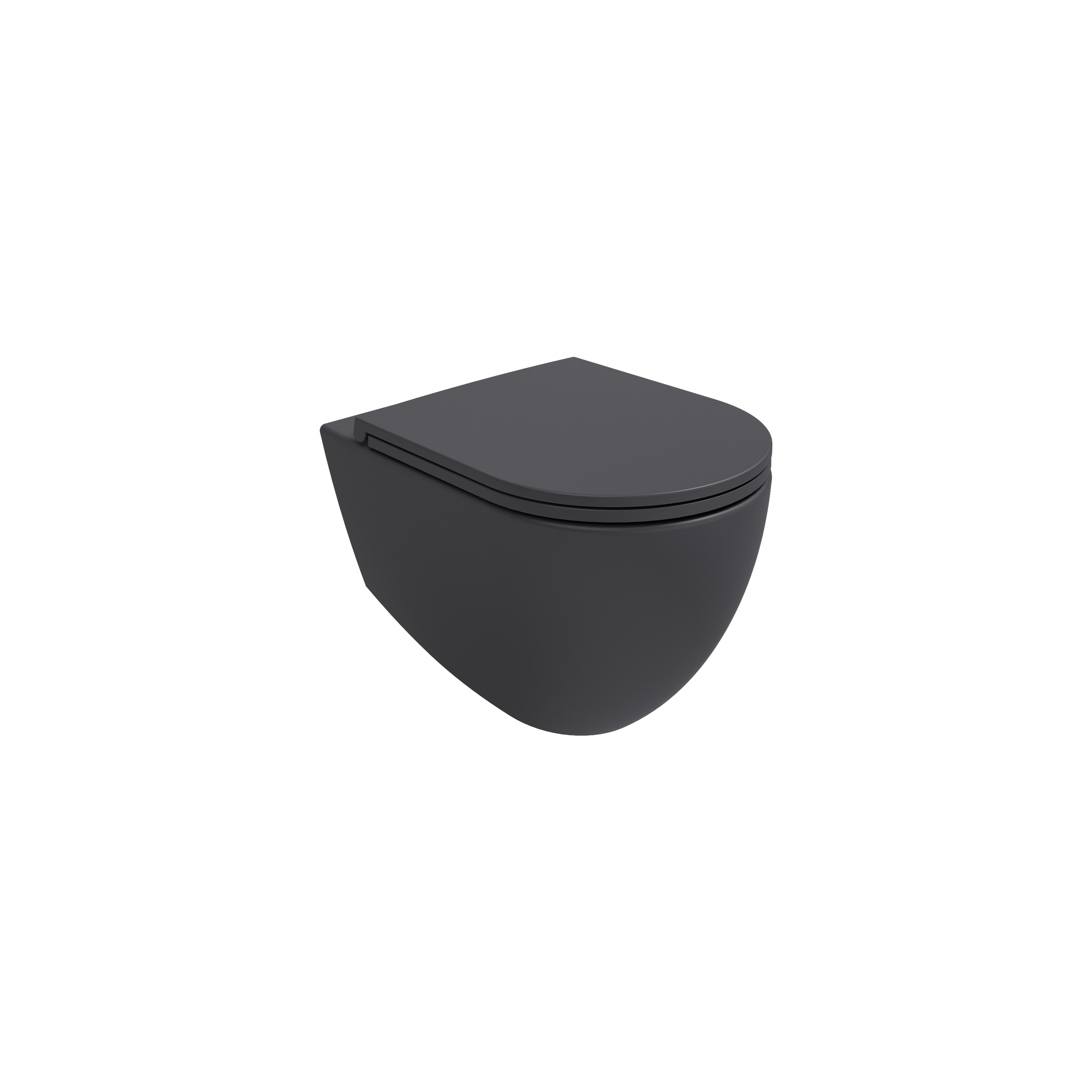 Isvea Infinity Clearim Plus Asma Klozet Antrasit 10NF02001SV-2C