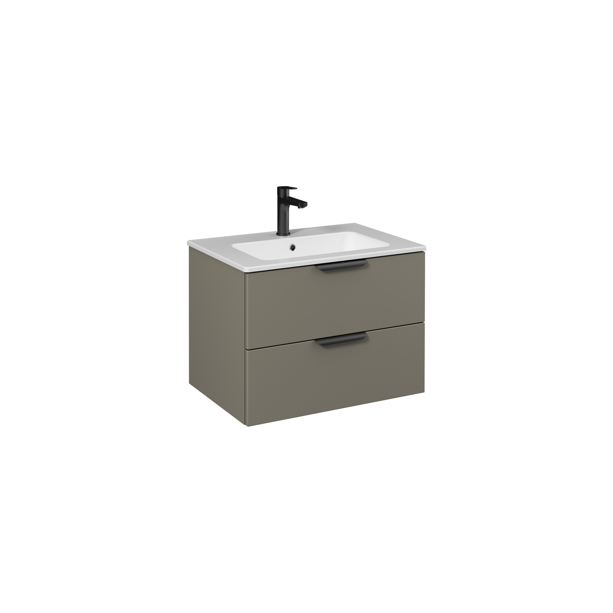 LIV Lavabo Dolabı 70cm (10SL50071 dahil) Lava Çift çekmece