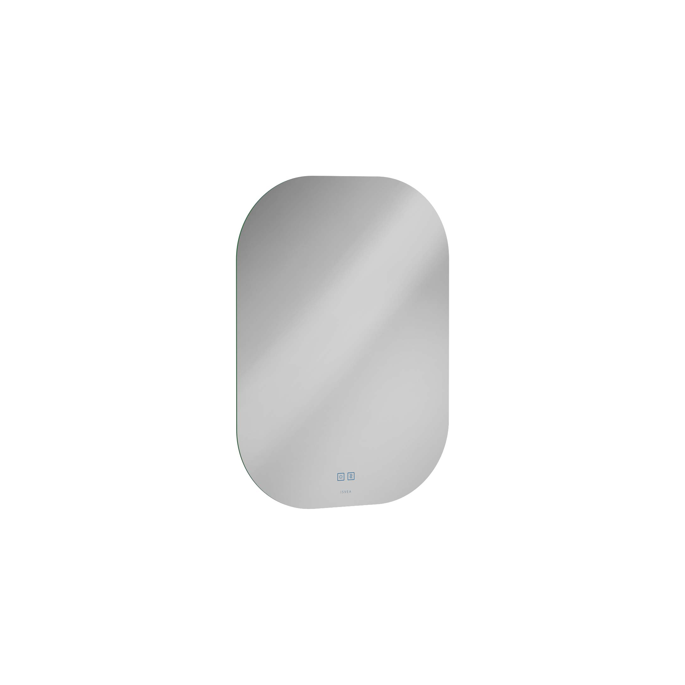 COREDO Mirror With Led, 100 / 80 cm