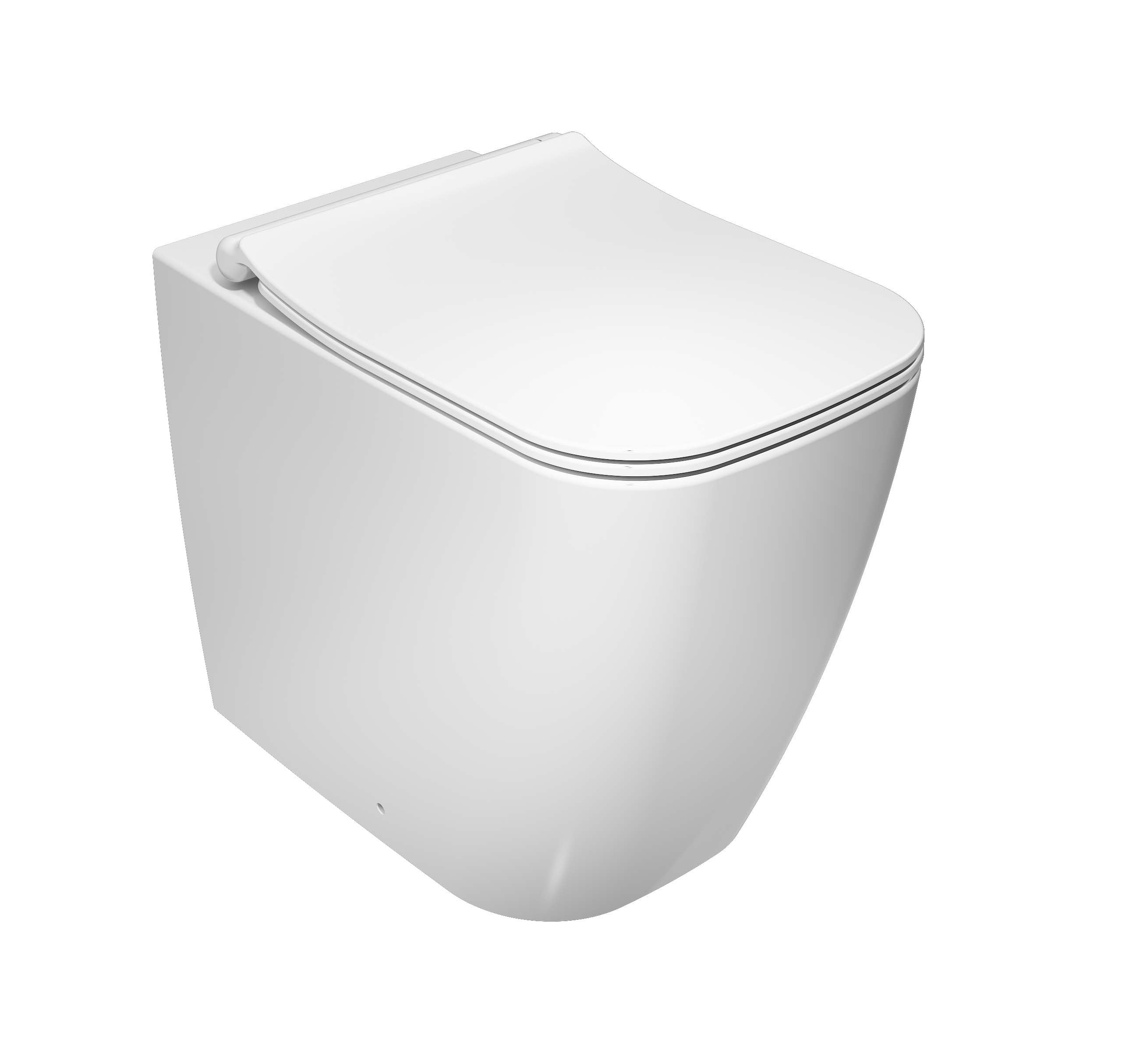 VEA Cubo Single BTW WC White 10VA10001
