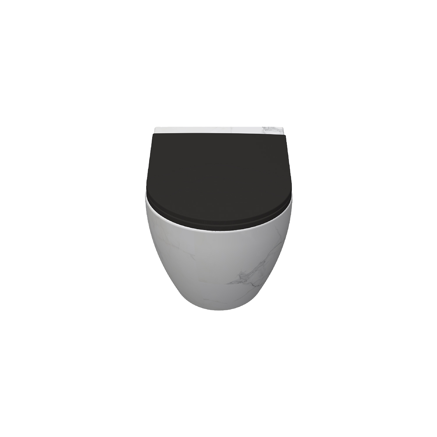 Curvo In-Set Travertino Desenli Lavabo 60 cm
