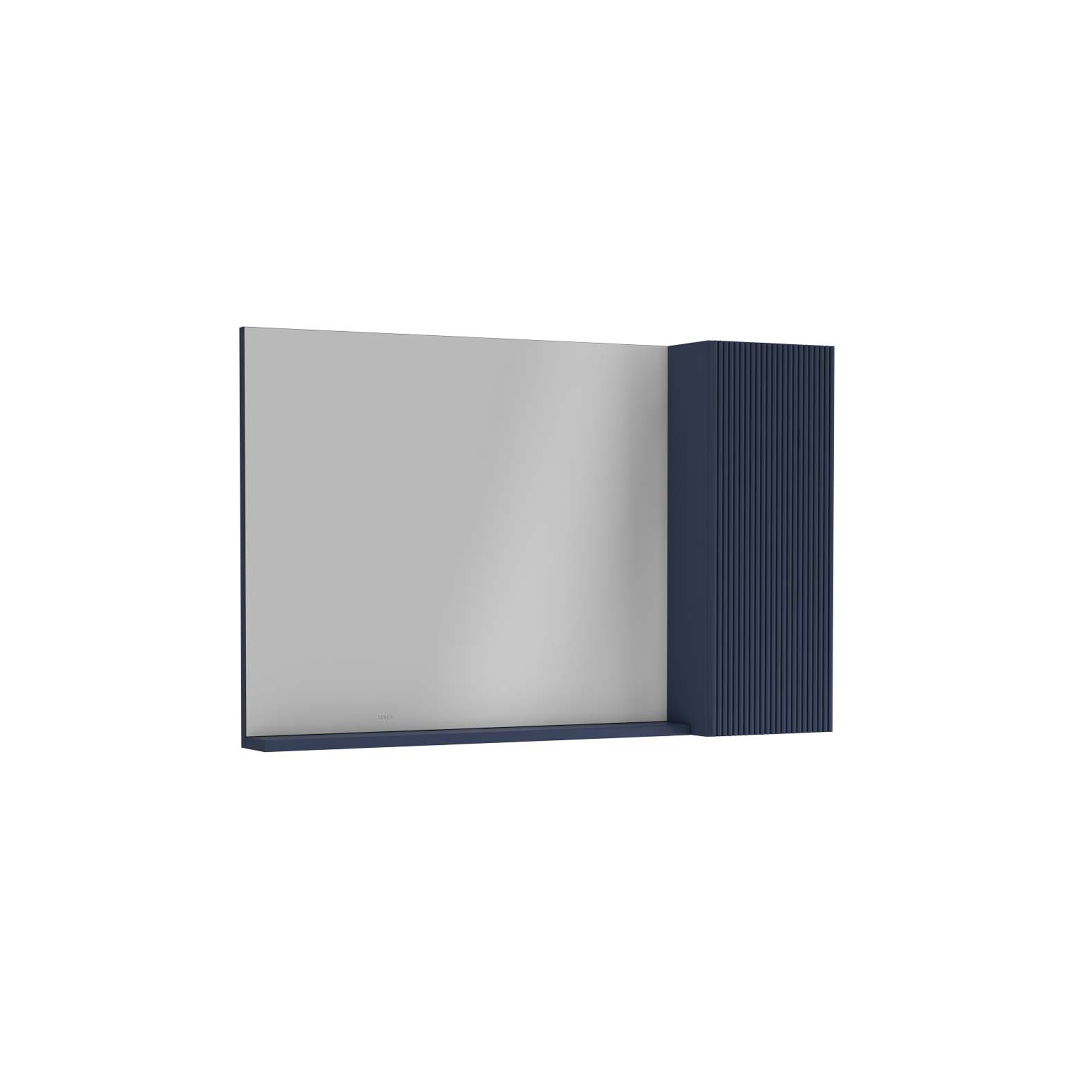 100 cm Cabinet Mirror, Dark Blue