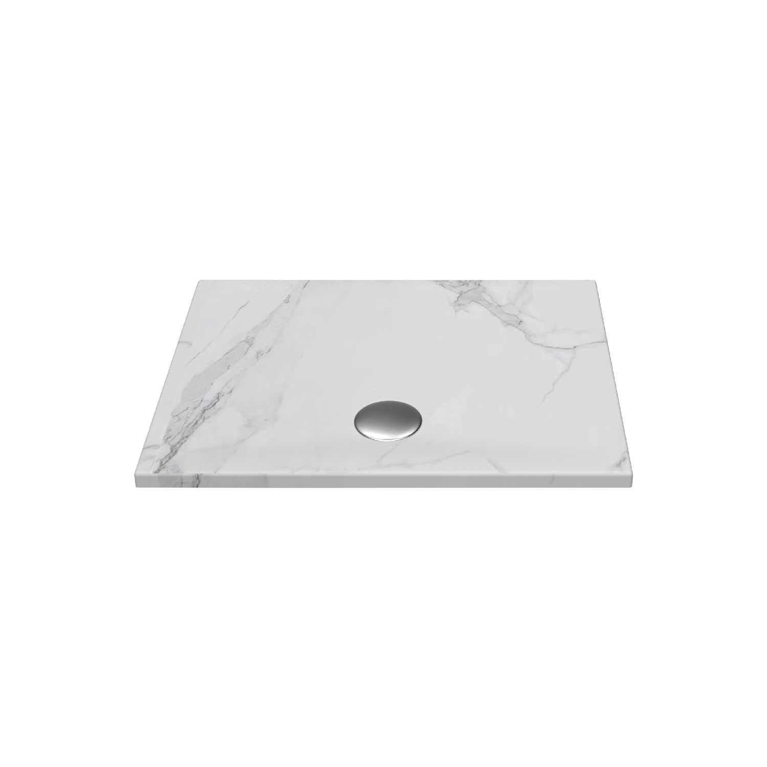 Curvo In-Set Travertino Desenli Lavabo 60 cm