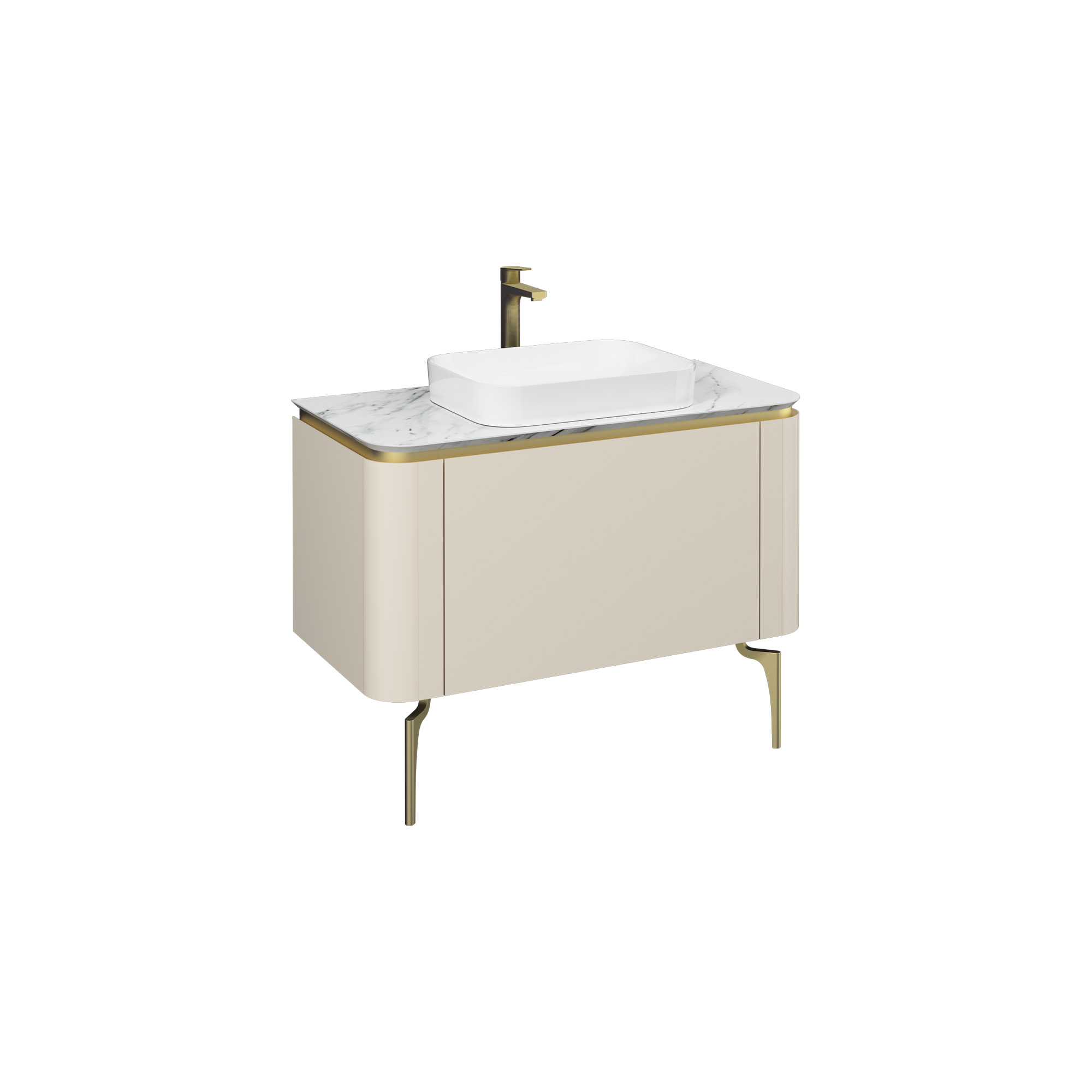 GLORIA Cabinet Cream 100 cm